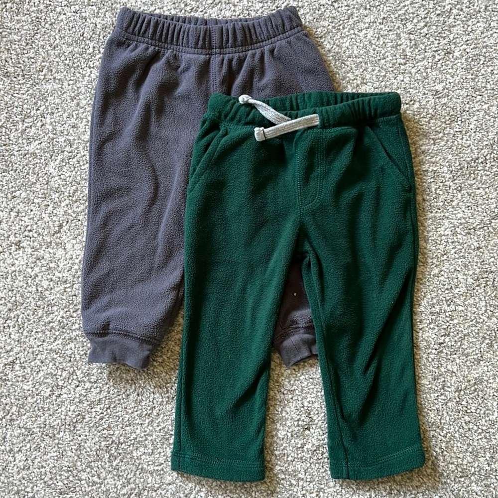 2 for 1 Carters Fleece Baby Pants